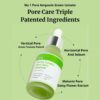Sungboon Editor Green Tomato Pore Zero Ampoule+ 40ml bottle for pore tightening and skin refinement